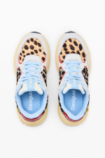 Pantofi sport din piele animal print