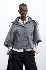 Poncho denim