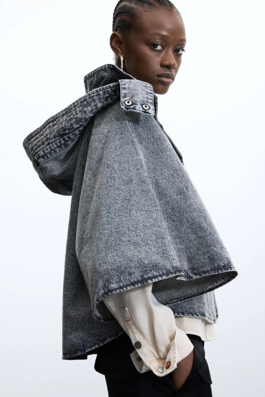 Poncho denim