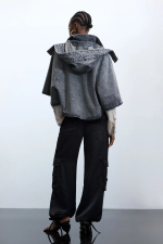 Poncho denim
