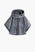 Poncho denim