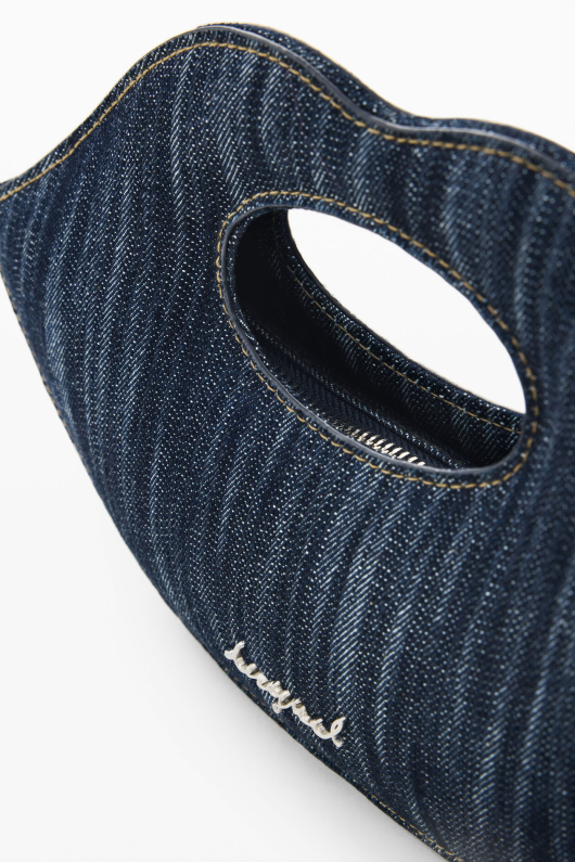 GEANTA DENIM IN FORMA DE BUZE