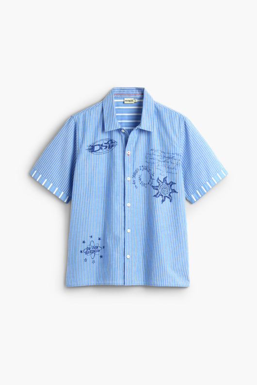 CAMASA CU PRINT IN NAVY