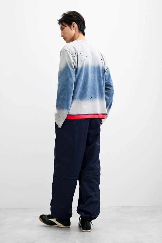 BLUZA CU ASPECT UZAT
