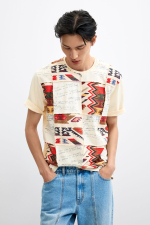 TRICOU CU PRINT ETNIC