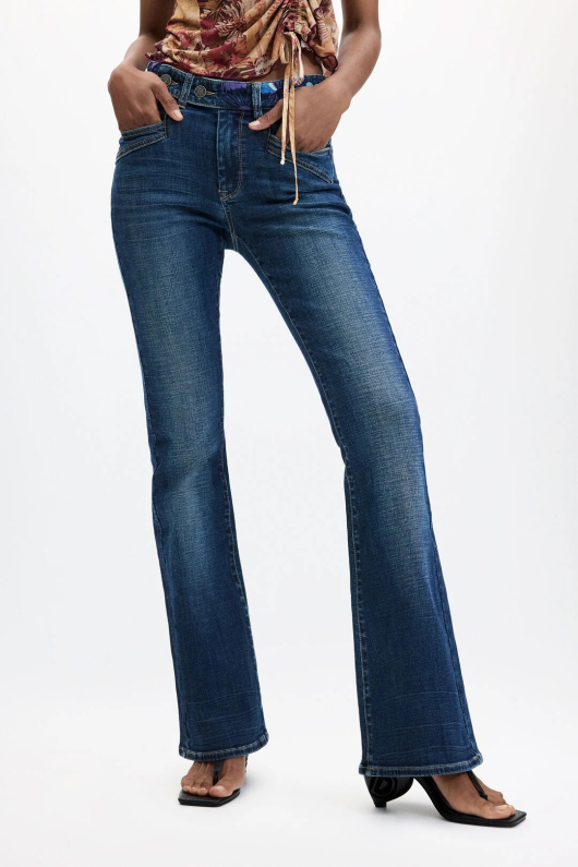 PANTALONI DENIM EVAZATI