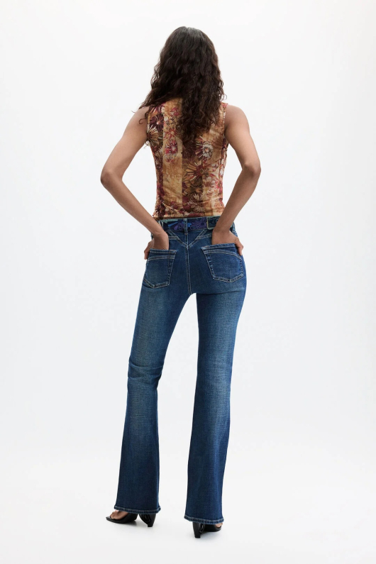 PANTALONI DENIM EVAZATI