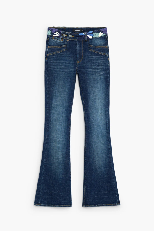 PANTALONI DENIM EVAZATI