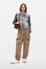 JACHETA DENIM CU PRINT