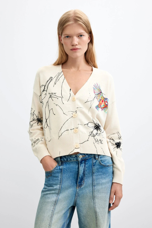 PULOVER CU PRINT