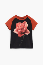 TRICOU CU PRINT FLORAL