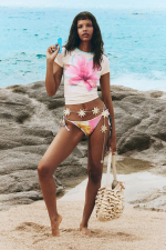 TRICOU CU PRINT FLORAL