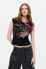 Tricou oriental imprimat
