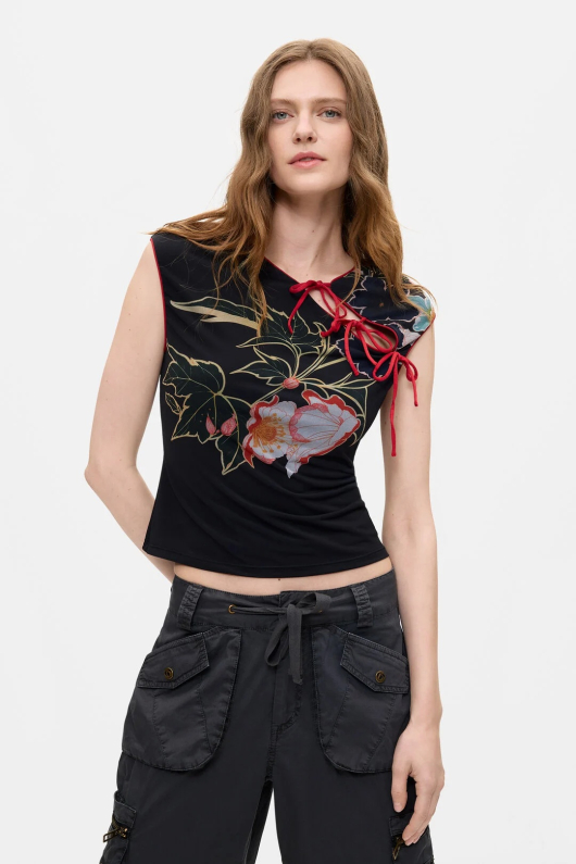 Tricou oriental imprimat