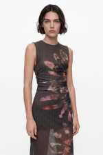 Rochie cu imprimeu floral