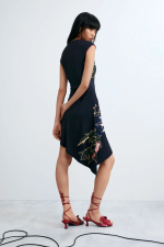 Rochie Asimetrica Orientala