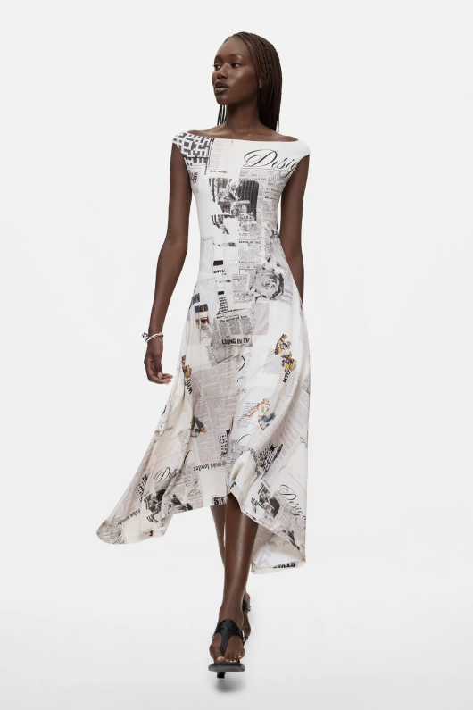 ROCHIE ASIMETRICA CU PRINT