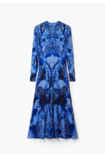ROCHIE LUNGA IN TONURI DE ALBASTRU