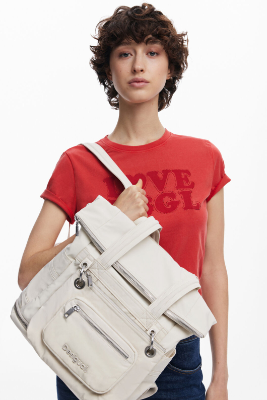 RUCSAC CREM DIN NYLON