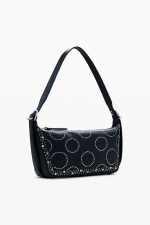 GEANTA NEAGRA CU TINTE METALICE