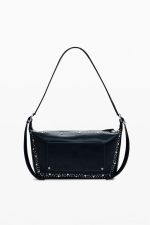 GEANTA NEAGRA CU TINTE METALICE