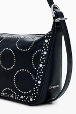 GEANTA NEAGRA CU TINTE METALICE