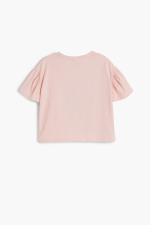 TRICOU ROZ CU PRINT