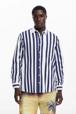 CAMASA CU PRINT NAVY