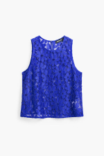 BLUZA ALBASTRA DIN DANTELA