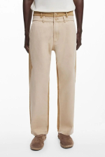 PANTALONI DENIM BEJ