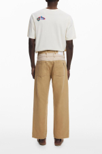 PANTALONI DENIM BEJ
