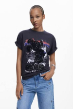TRICOU MICKEY DARK GREY