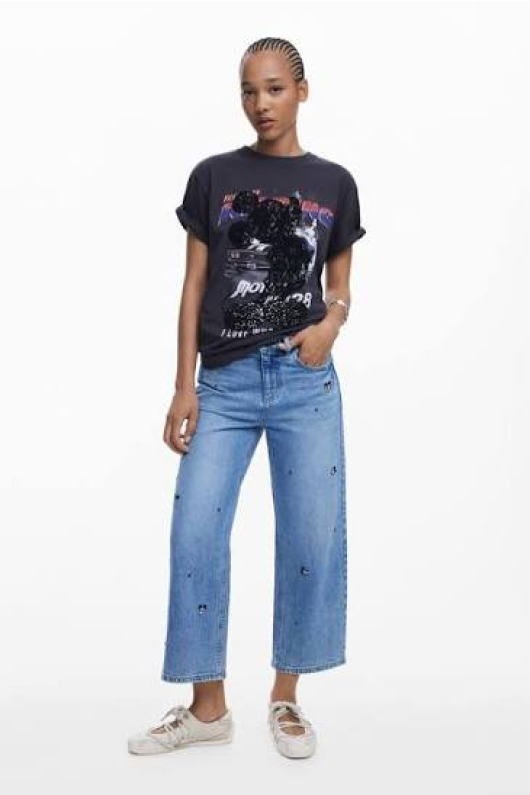 TRICOU MICKEY DARK GREY