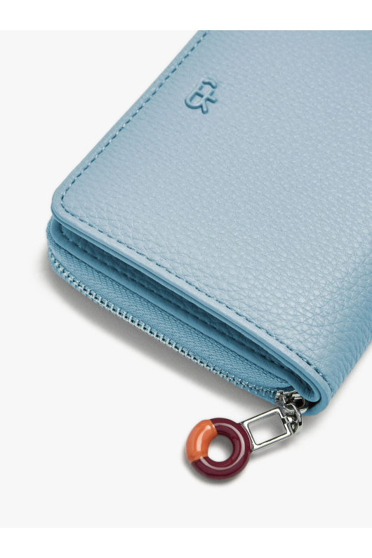 PORTOFEL MIC BLUE