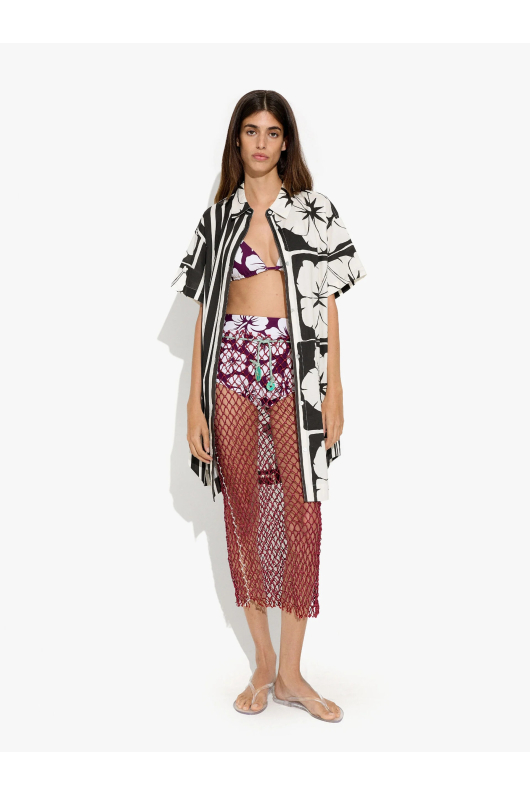 ROCHIE STIL CAMASA CU PRINT