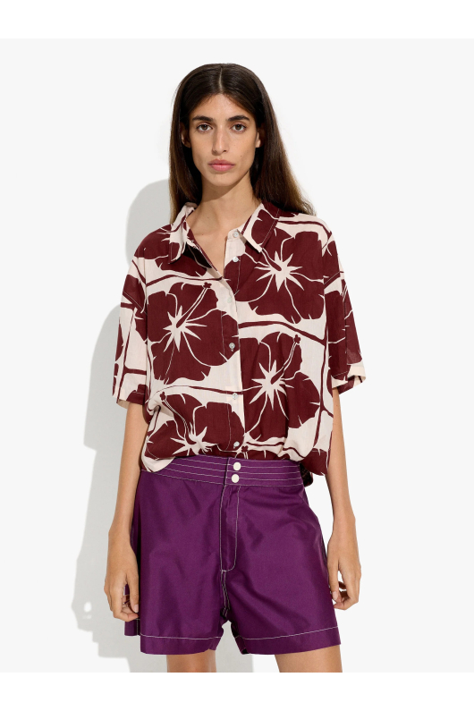 CAMASA CU PRINT FLORAL