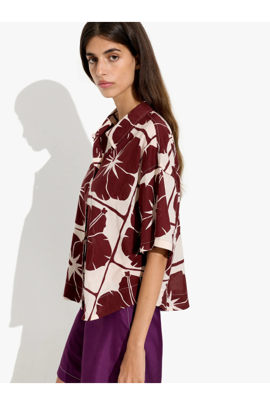 CAMASA CU PRINT FLORAL