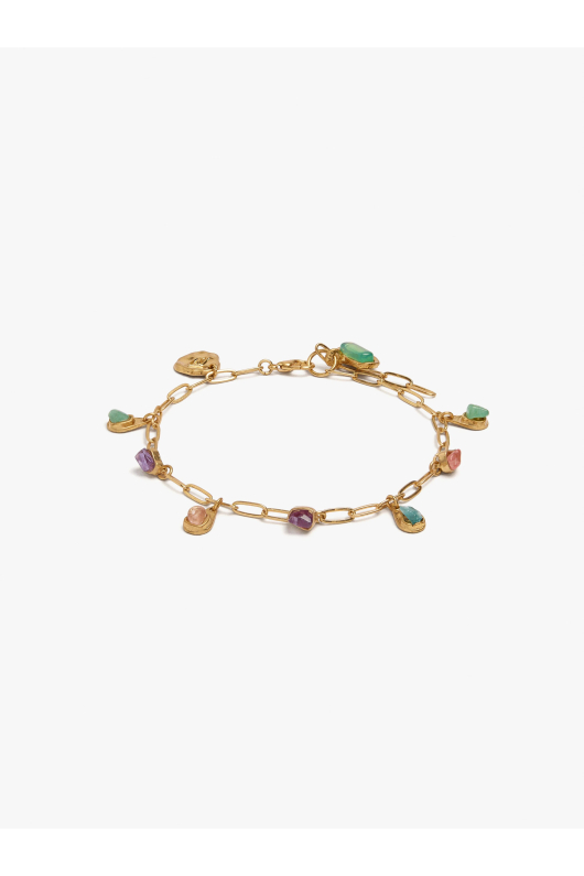 BRATARA CU PIETRE MULTICOLORE