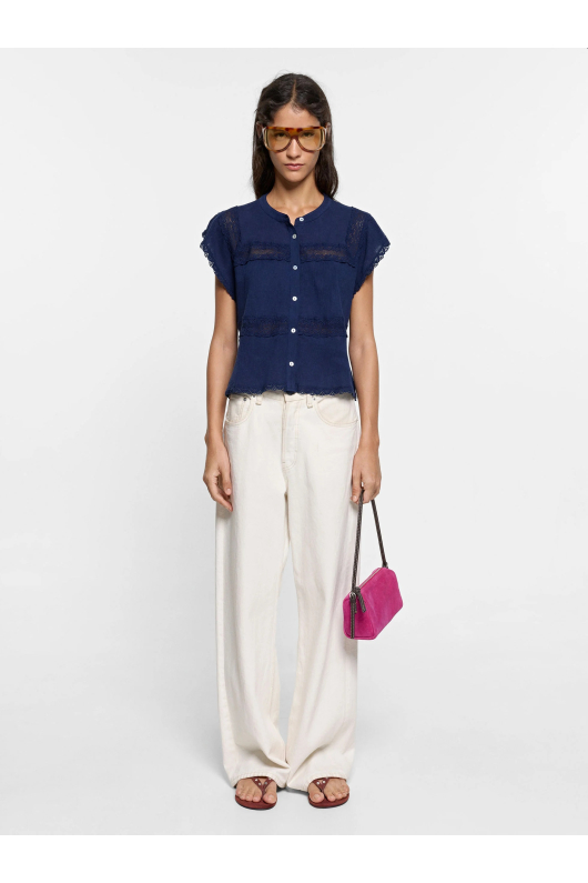 TOP CU BRODERIE