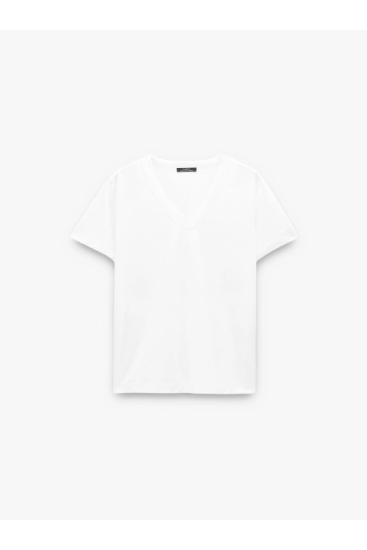 TRICOU CU DECOLTEU IN V