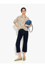 CAMASA CU MANECA SCURTA ANIMAL PRINT