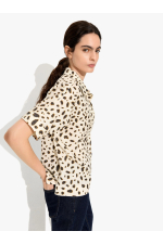 CAMASA CU MANECA SCURTA ANIMAL PRINT