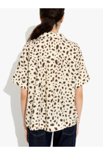 CAMASA CU MANECA SCURTA ANIMAL PRINT