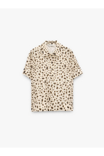 CAMASA CU MANECA SCURTA ANIMAL PRINT