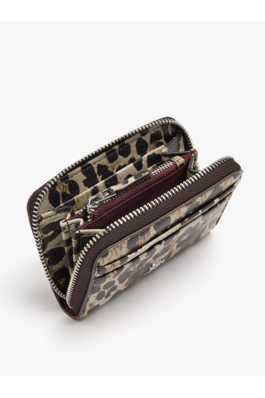 PORTOFEL MIC ANIMAL PRINT