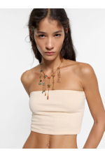 COLIER CU PIETRE MULTICOLORE