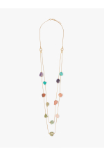 COLIER CU PIETRE MULTICOLORE