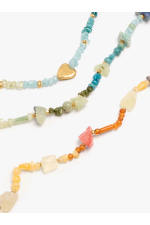 SET COLIERE CU PIETRE MULTICOLORE