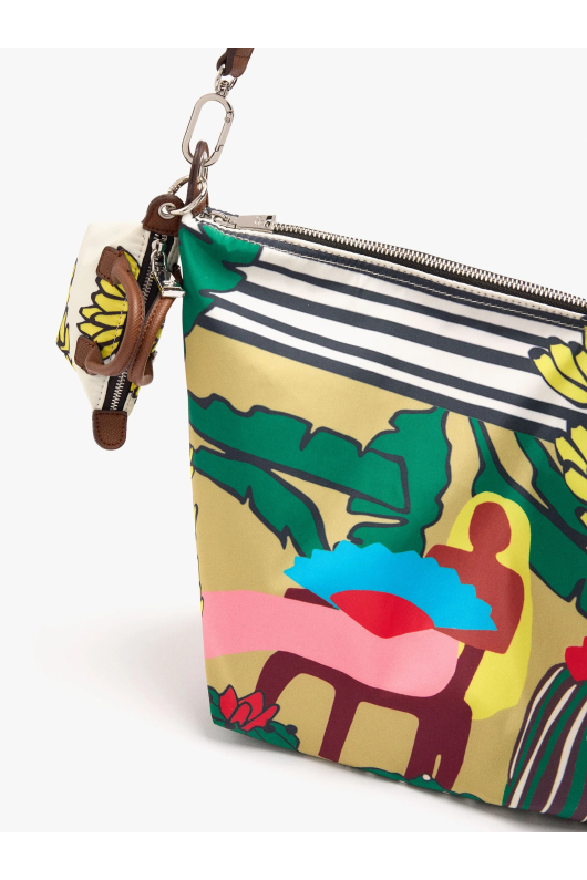 GEANTA CU PRINT MULTICOLOR
