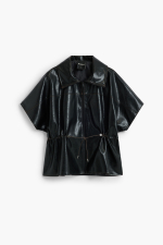 PONCHO DIN PIELE ECOLOGICA